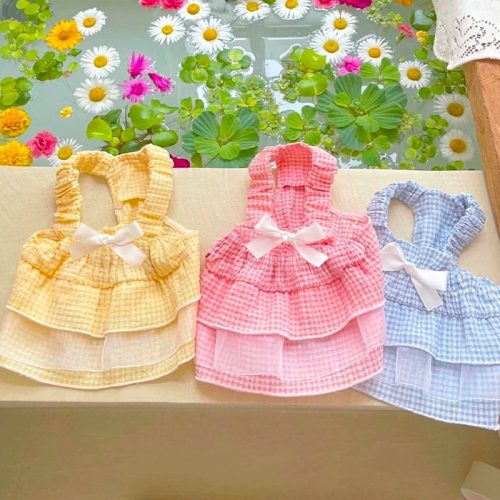 Masnimintás, kockás nyári szoknya