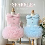 Ultraluxus gyémánt mintás puffos pamutszoknya